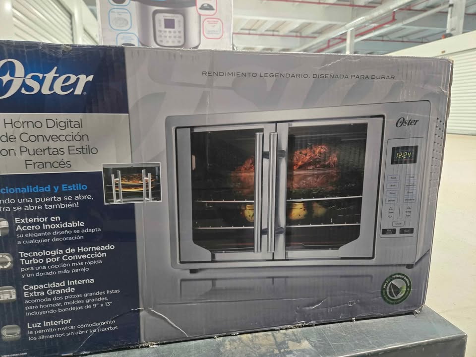 Oster French Door Cooker Air Fryer Convection