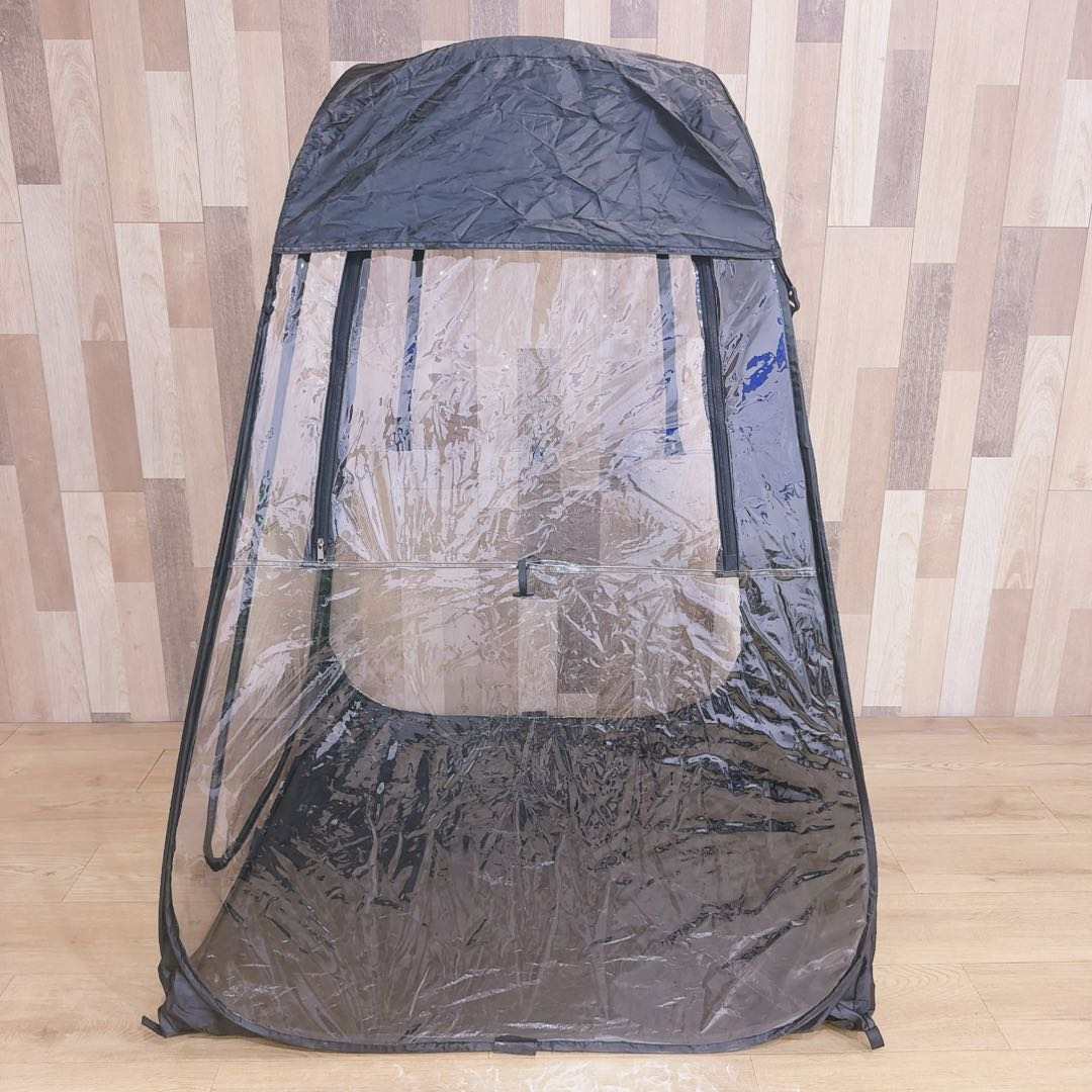Portable Weather Pod 45"x45"x60" w/ Canopy, Stakes, Carry Bag – Outdoor Sports Camping Shelter