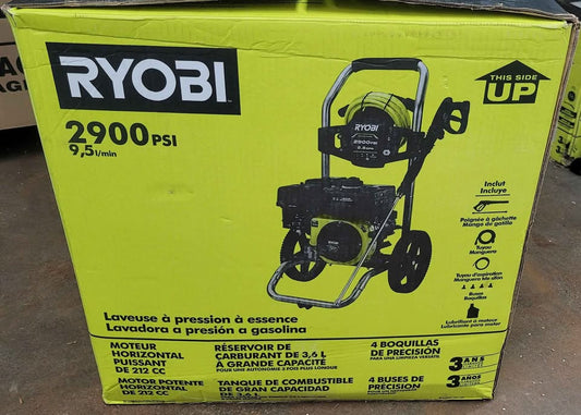 RYOBI 2900 PSI 2.5 GPM Cold Water Gas Pressure Washer
