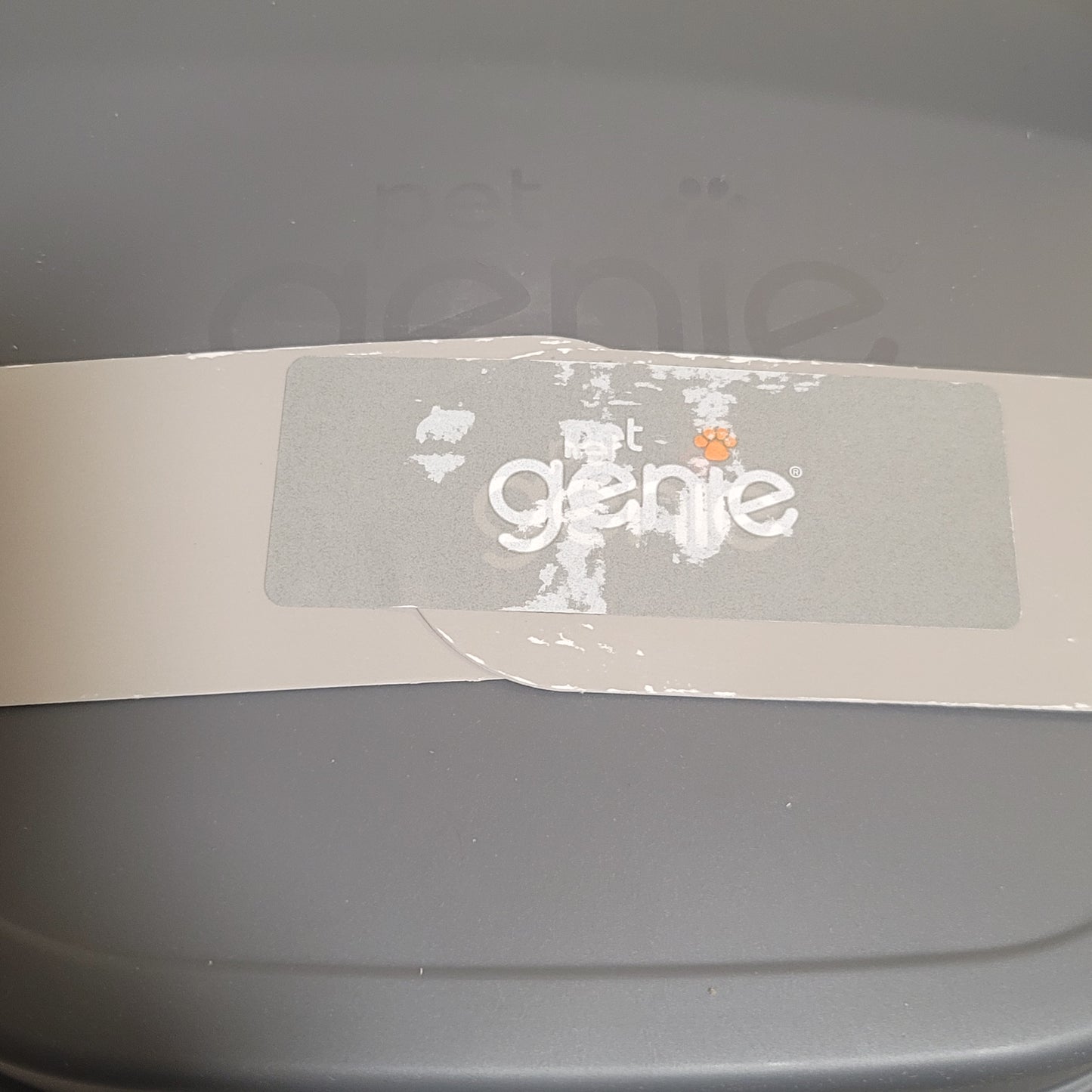Pet Genie Pail Waste Container System - Gray