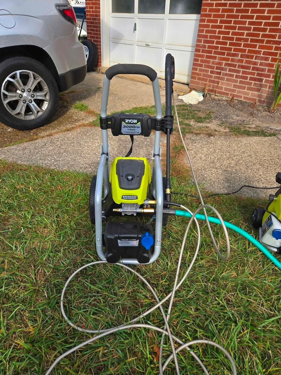 Ryobi 3000 PSI 1.1 GPM Brushless Electric Pressure Washer