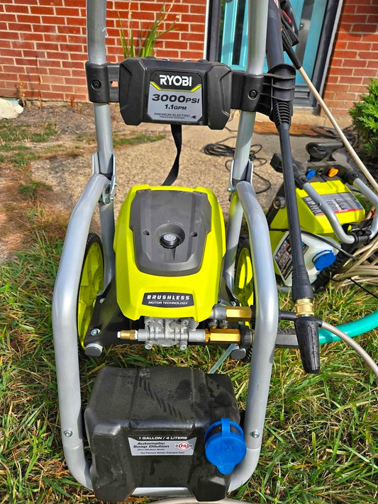 Ryobi 3000 PSI 1.1 GPM Brushless Electric Pressure Washer